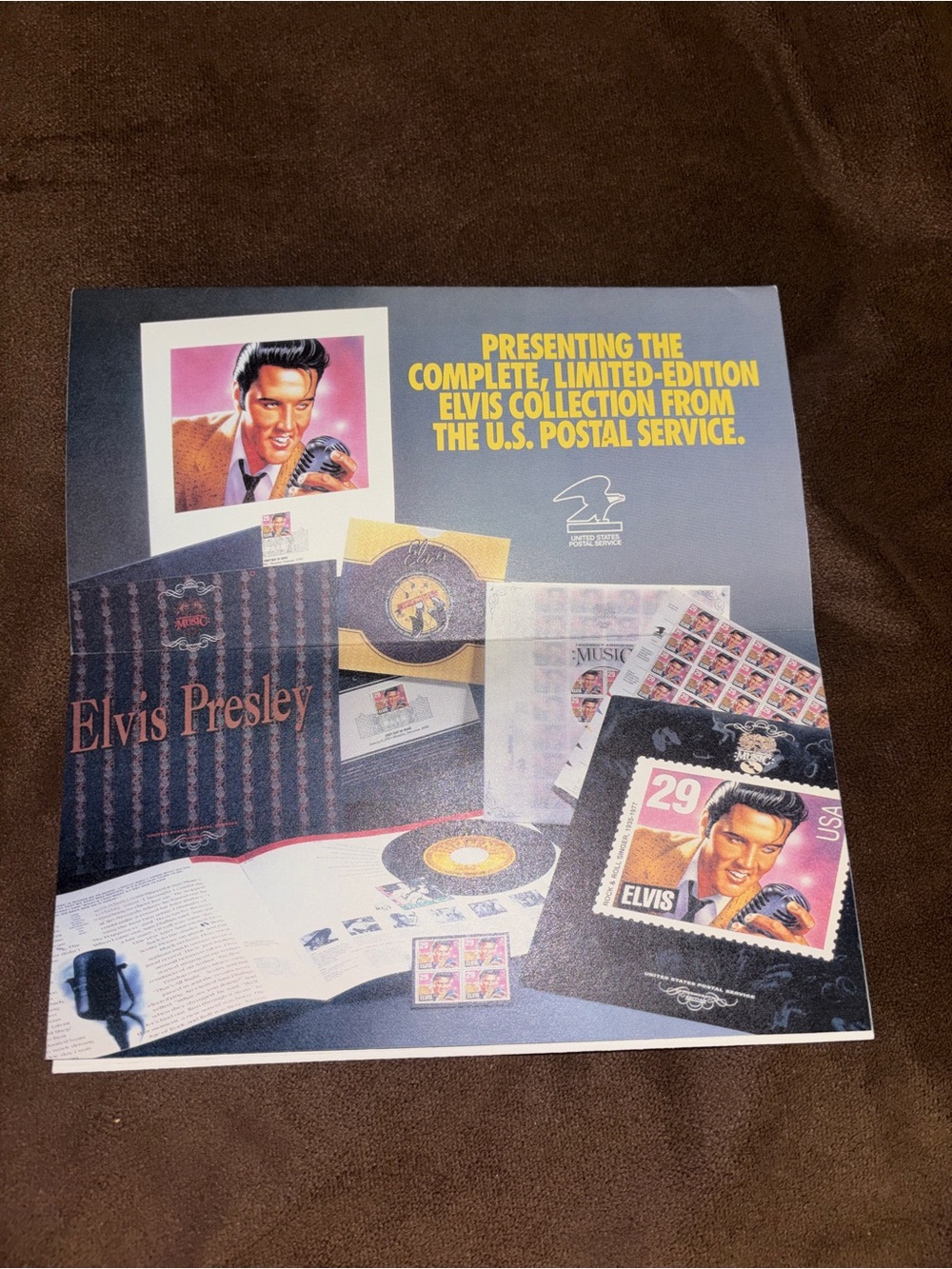 Elvis Presley U.S. Postal Service Limited-Edition Collectible- Mailer only